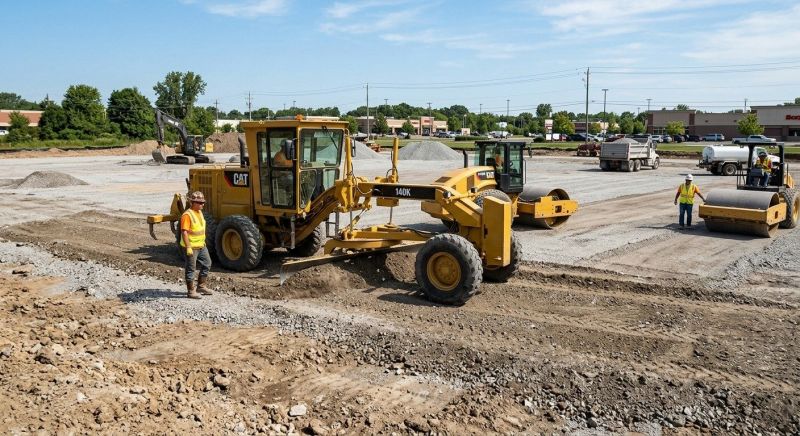 Parking Lot Gravel Repair in Orem, UT